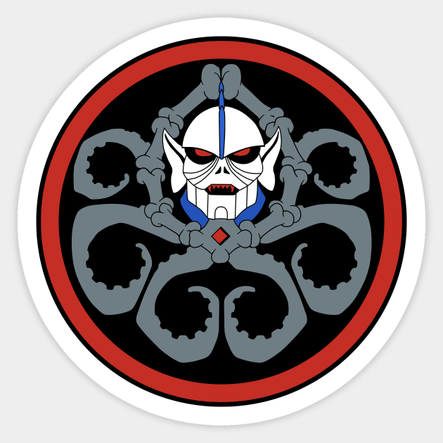 HAIL H.O.R.D.A.K! Red Variant Sticker by prometheus31